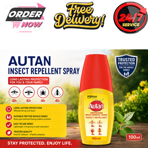 Autan insect repellent pump - autan,