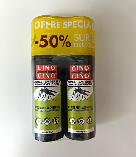 Cinq sur anti mosquito - sur, anti-mosquito